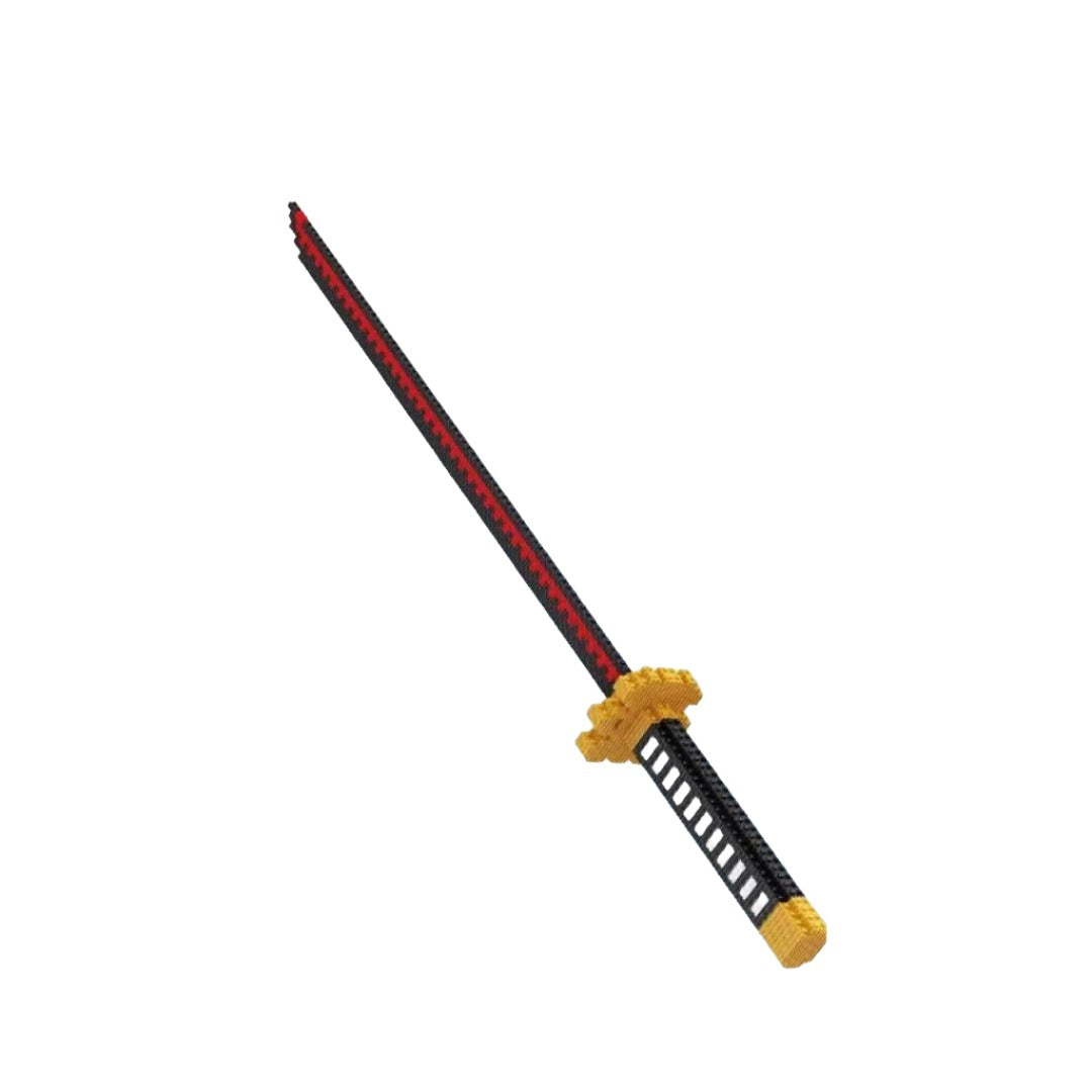 Ninja Anime Blade Katana Building Blocks Toy