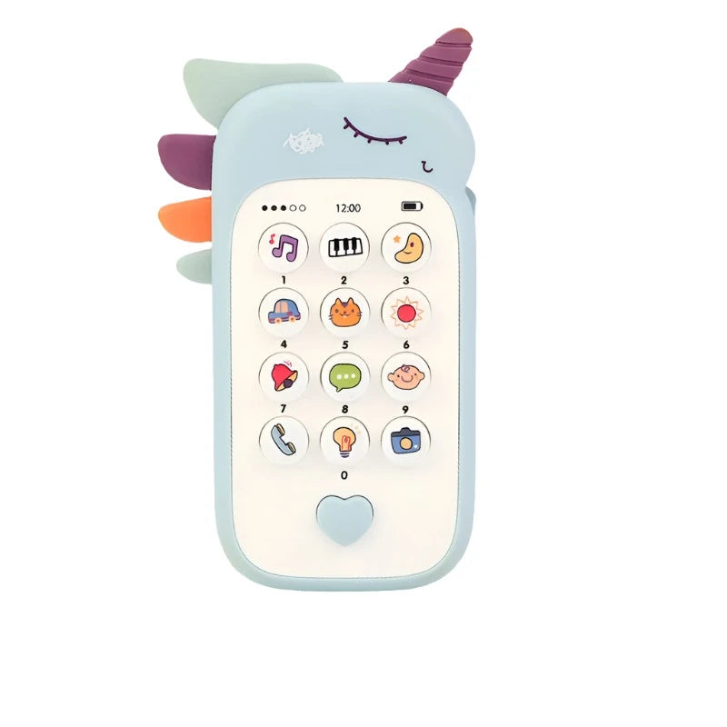 Baby Toy Phone with Music, Sounds & Teether