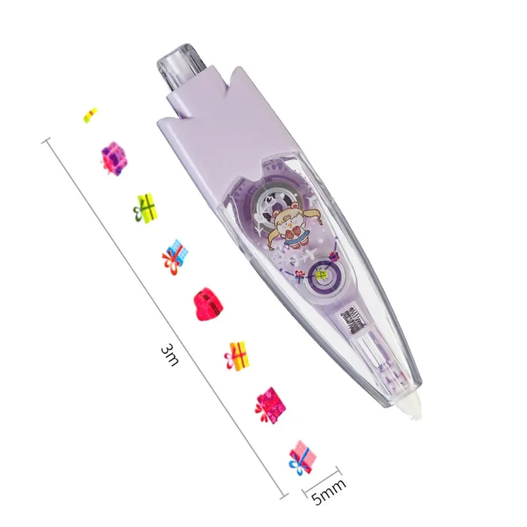 Kids Floral Fun Notebook Decor Delight Tape Pen