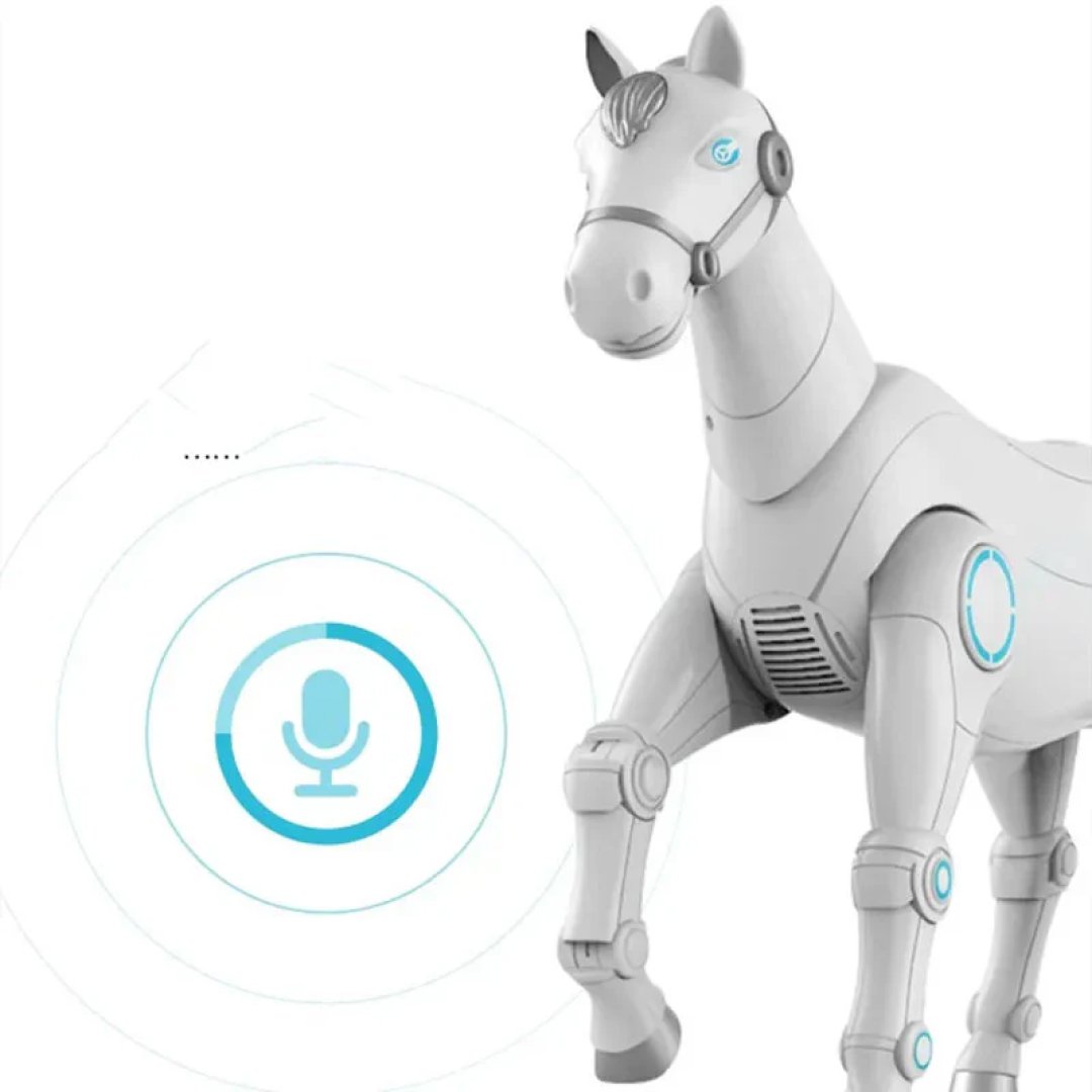 Voice-Controlled Smart Robot Horse Toy