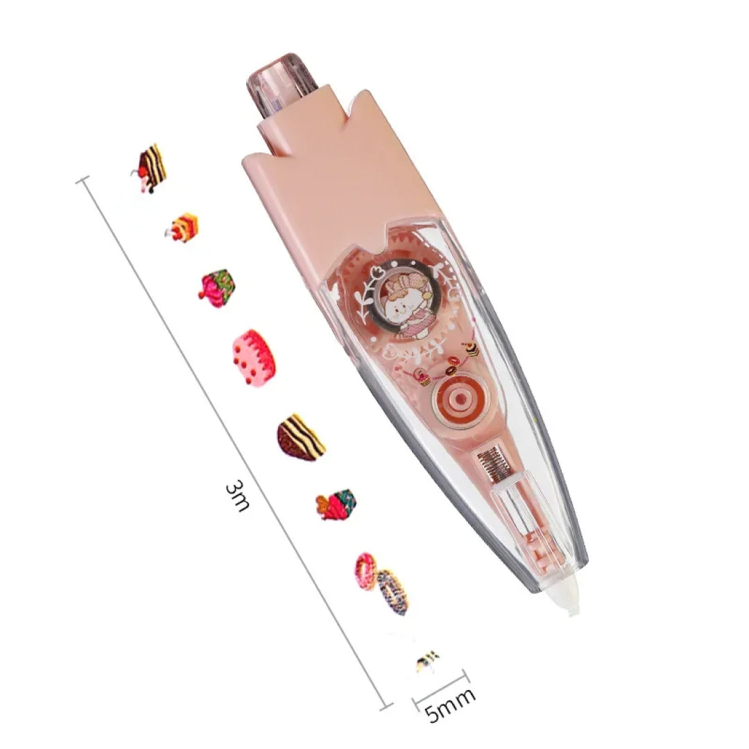 Kids Floral Fun Notebook Decor Delight Tape Pen