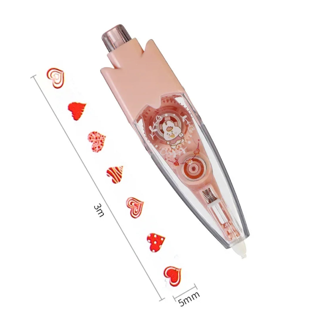 Kids Floral Fun Notebook Decor Delight Tape Pen