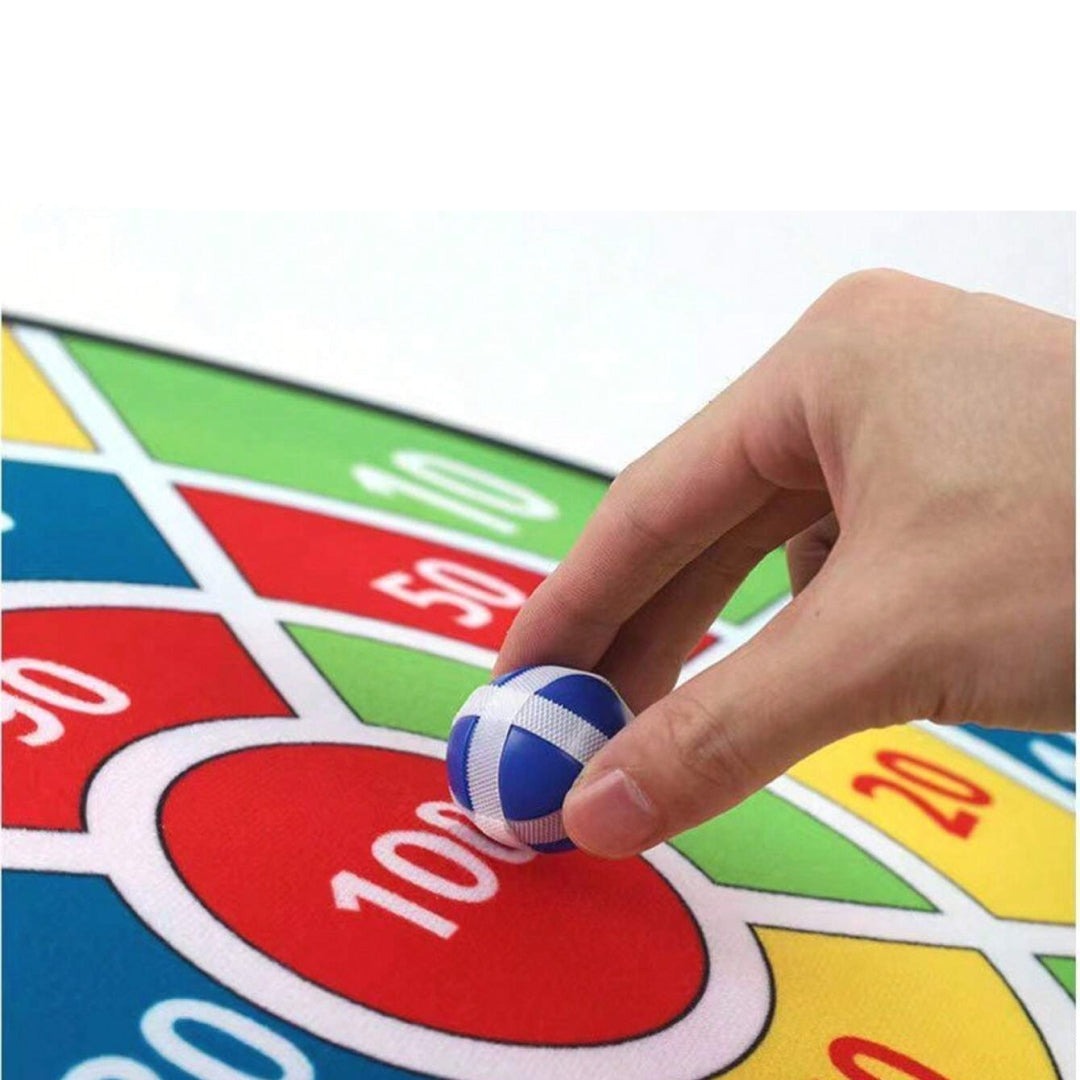 Large Dart Board with Sticky Balls For Kids