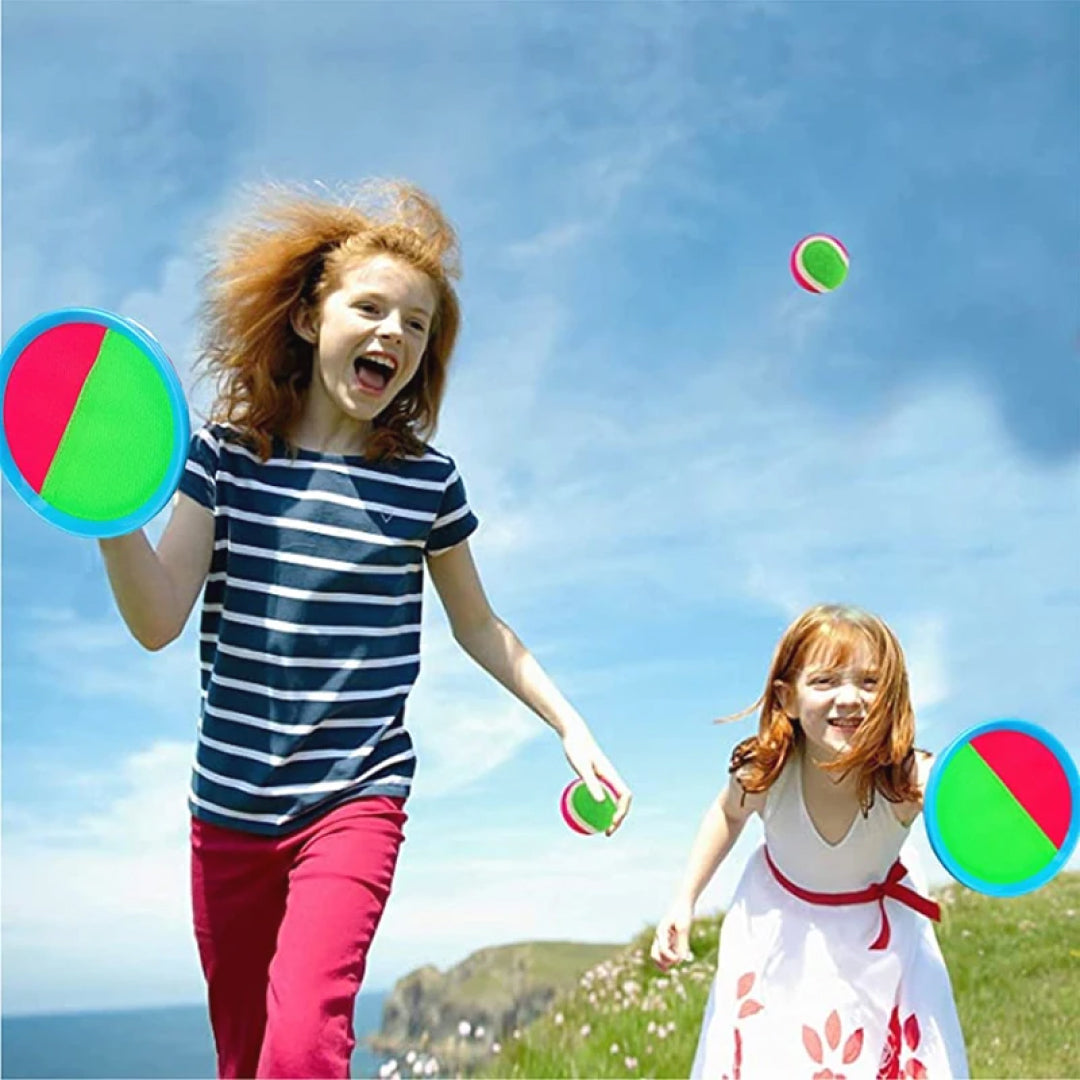 Toss and Catch Ball Set Outdoor Fun for the Kids