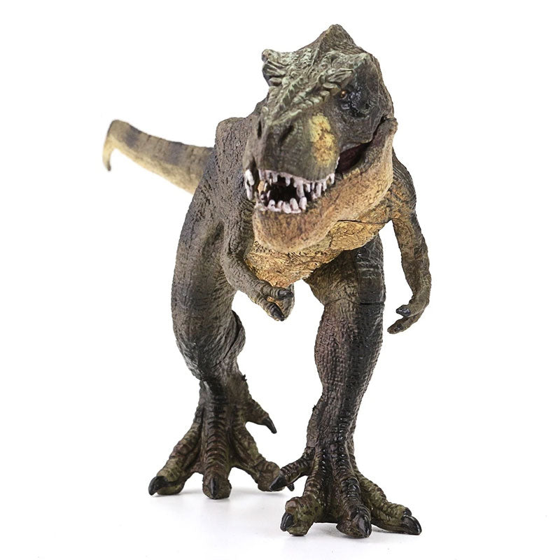 Action Jurassic Rex & Blue Velociraptor Toy Set For Kids