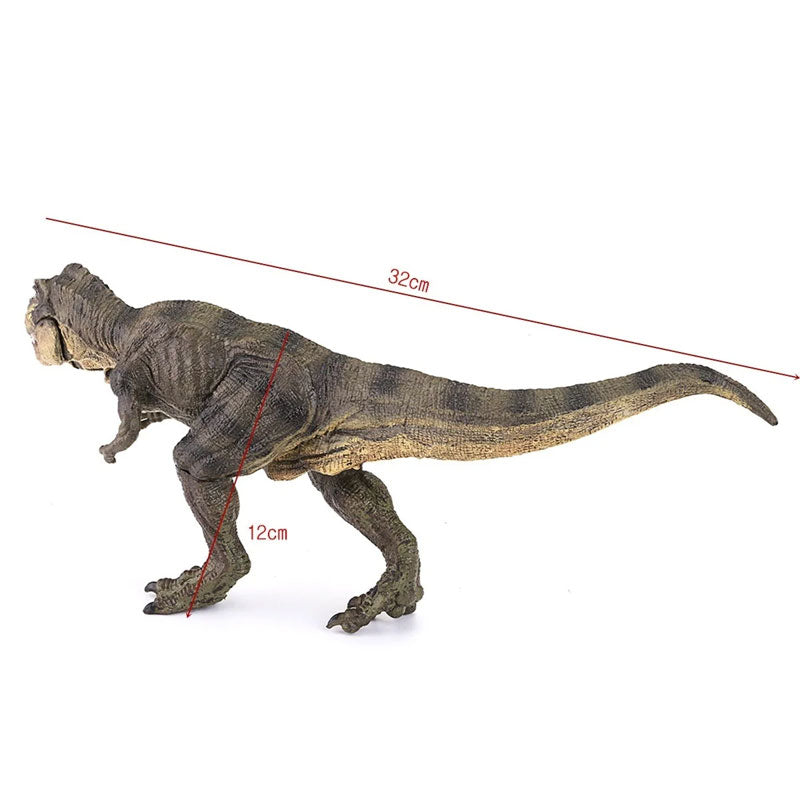 Action Jurassic Rex & Blue Velociraptor Toy Set For Kids