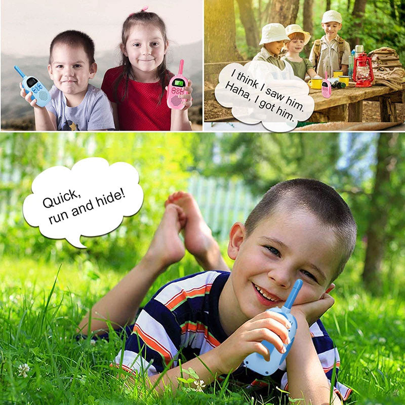 Rechargeable Walkie Talkies Long Range Toys for Kids