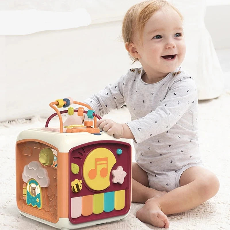 Educational Baby Activity Cube Learning Toy