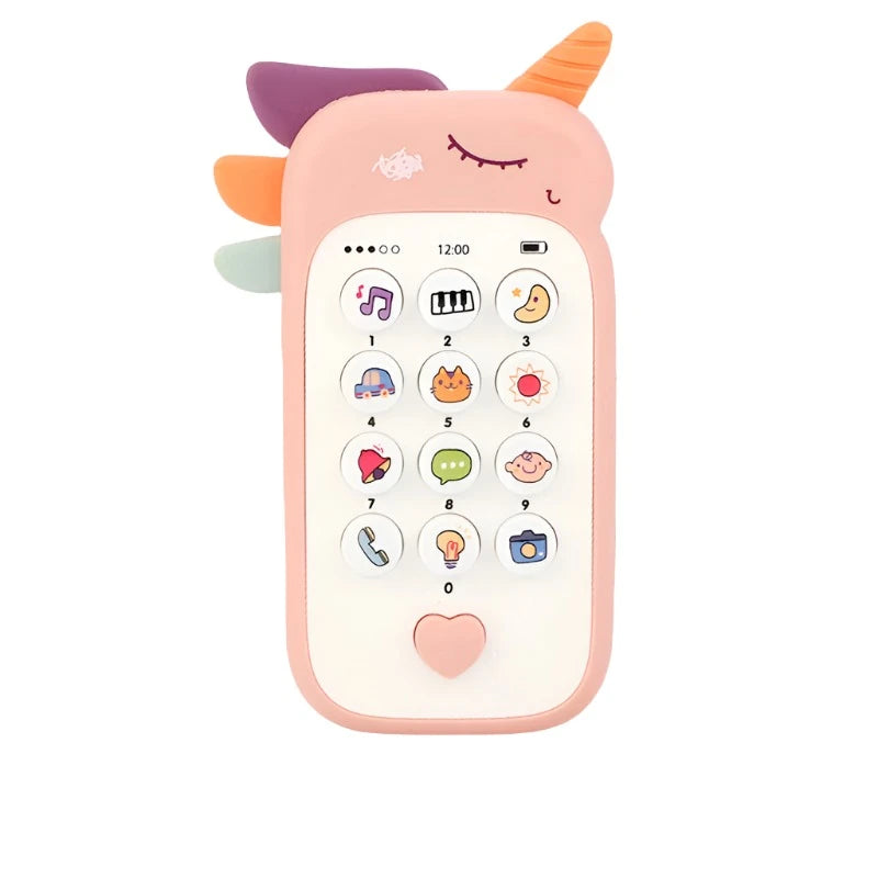 Baby Toy Phone with Music, Sounds & Teether