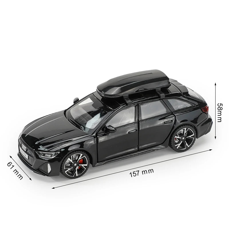 Audi RS6 Toy Car Model Alloy Die cast Collection Toy for Kids